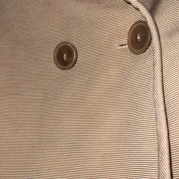 Talbots 2 petite neutral corduroy jacket - Picture 2 of 7